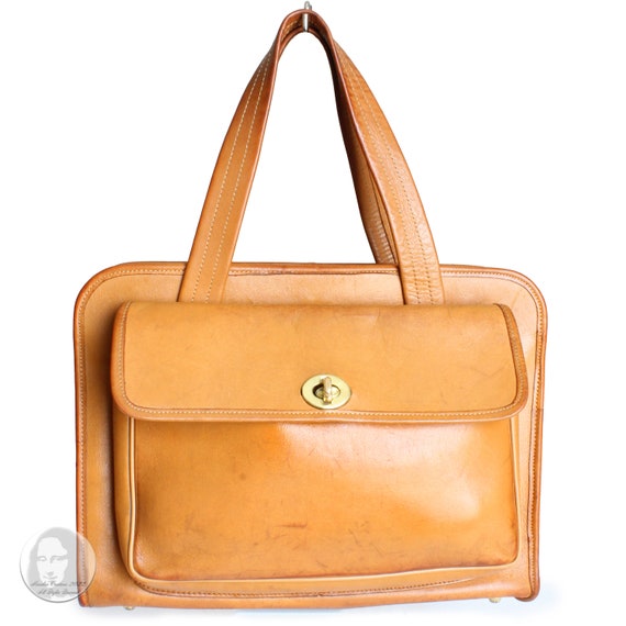 Bonnie Cashin for Coach Safari Tote Bag Double Po… - image 5
