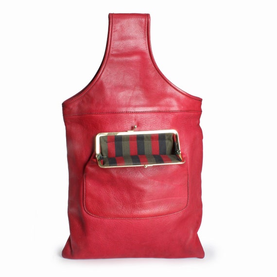 Vintage Coach Bonnie Sling Red Ergo Rare