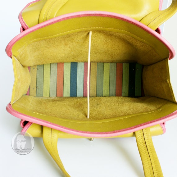 Bonnie Cashin for Coach Safari Tote Double Pocket… - image 8