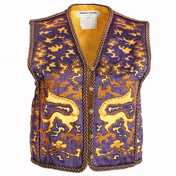 Gilet yves saint laurent sale