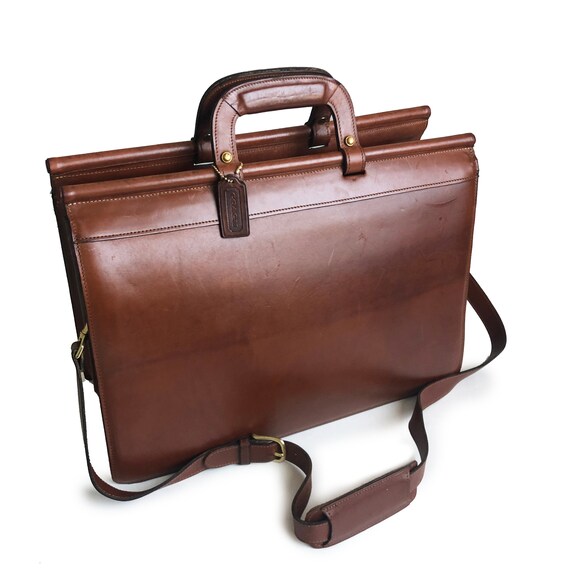 coach beekman briefcase british tan