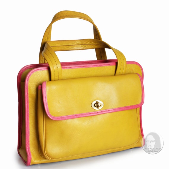 Bonnie Cashin for Coach Safari Tote Double Pocket… - image 2
