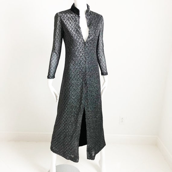 Donald Brooks Boutique Maxi Dress with Metallic D… - image 2