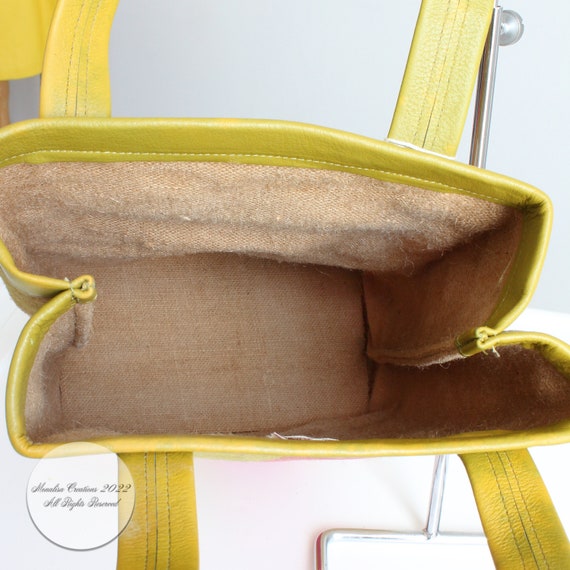 Bonnie Cashin for Coach Bag Canvas and Leather To… - image 8