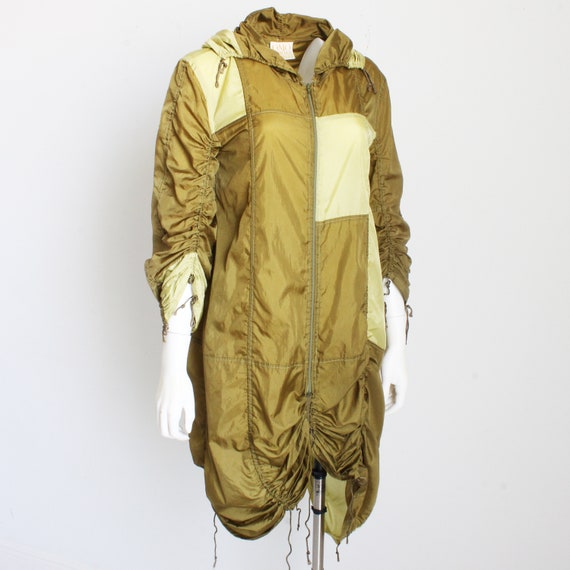 Norma Kamali OMO Parachute Jacket Khaki Green Col… - image 4