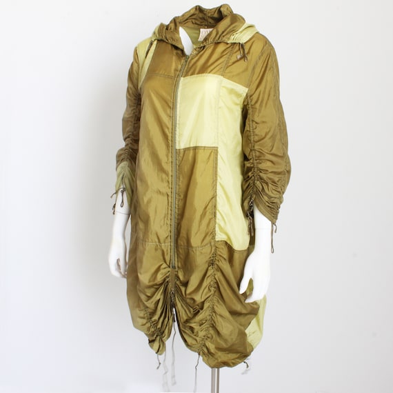 Norma Kamali OMO Parachute Jacket Khaki Green Col… - image 3