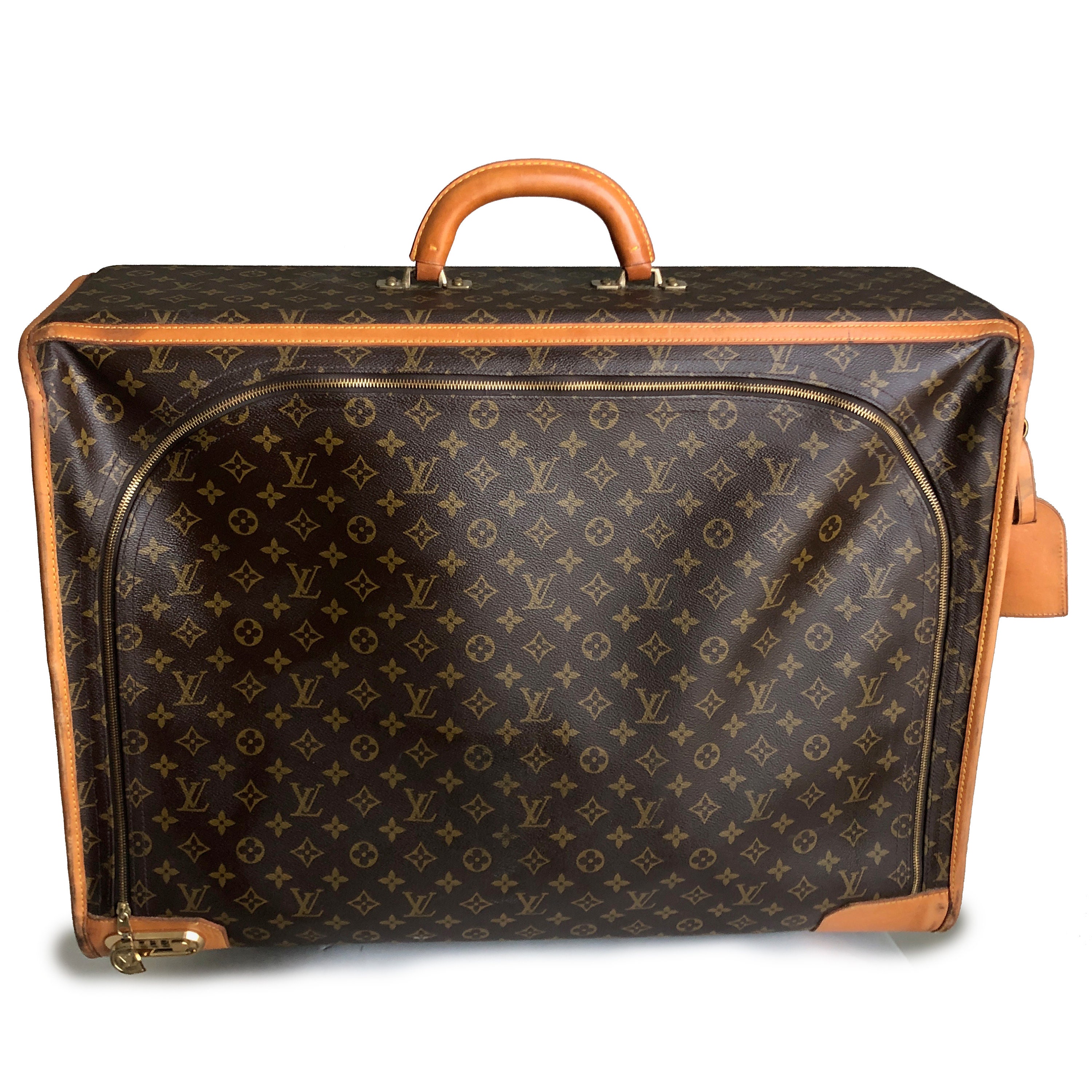 Louis Vuitton Large Monogram Suitcase Luggage With Combination -  UK