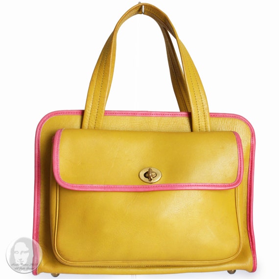 Bonnie Cashin for Coach Safari Tote Double Pocket… - image 1