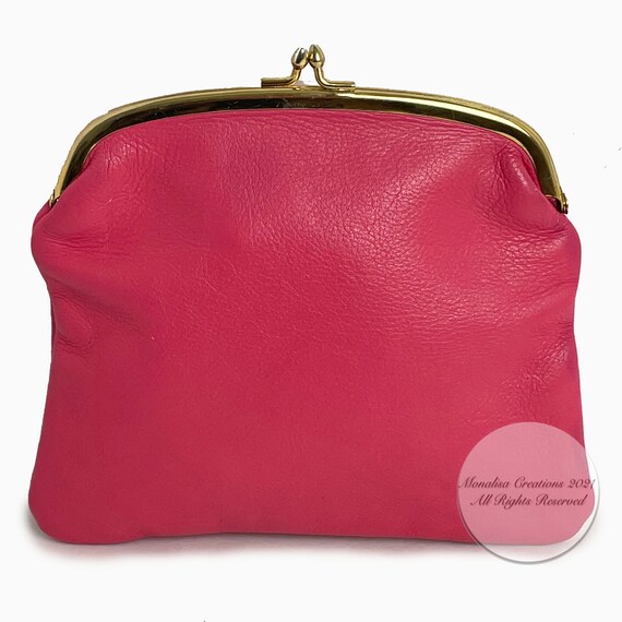 COACH Kisslock Coin Purse in Pink