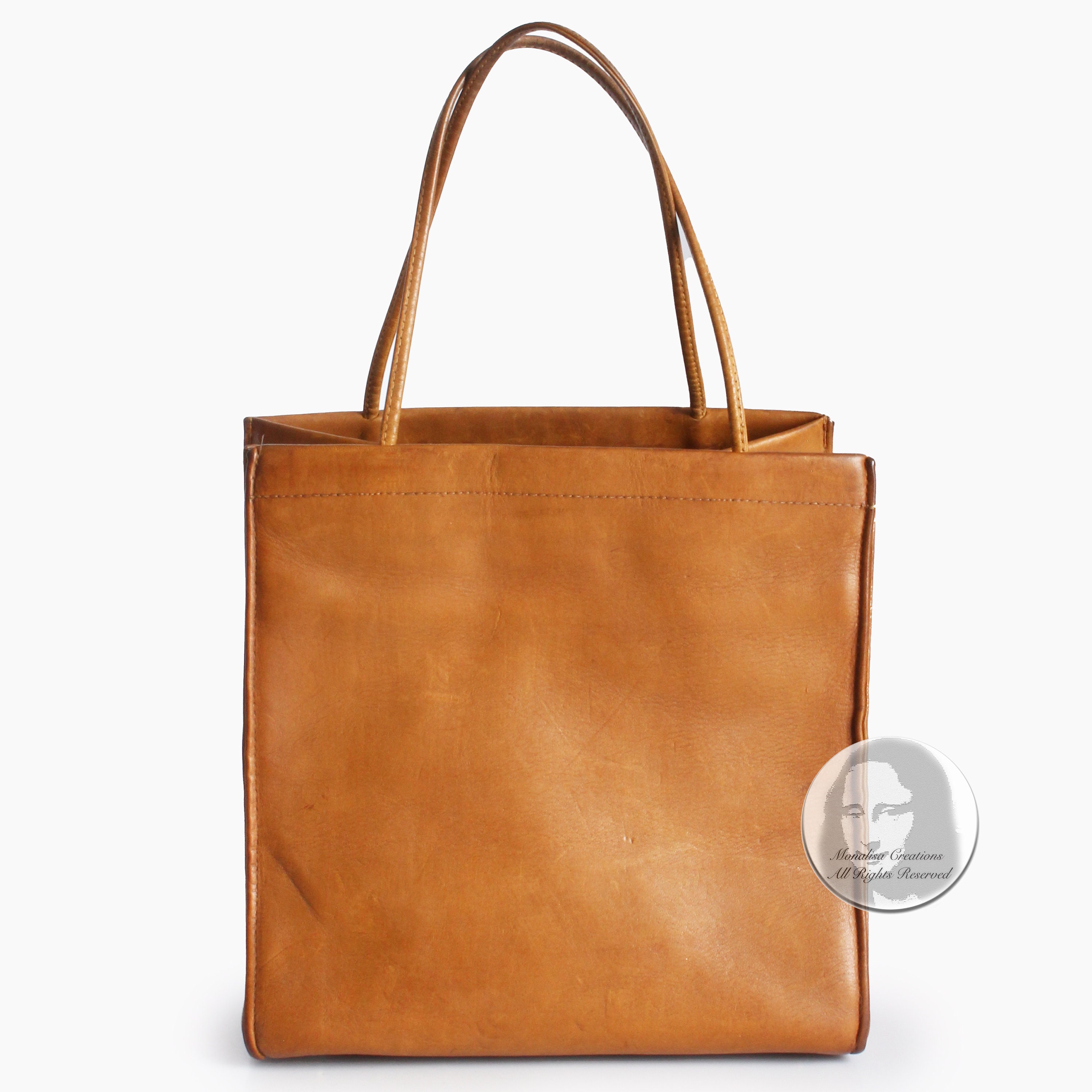 ★関税込★JILLSTUART★[BONNIE] COW LEATHER 2POCKET TOTE BAG Wrangler Ladies Cow Print Concealed Carry Brown Tote Bag
