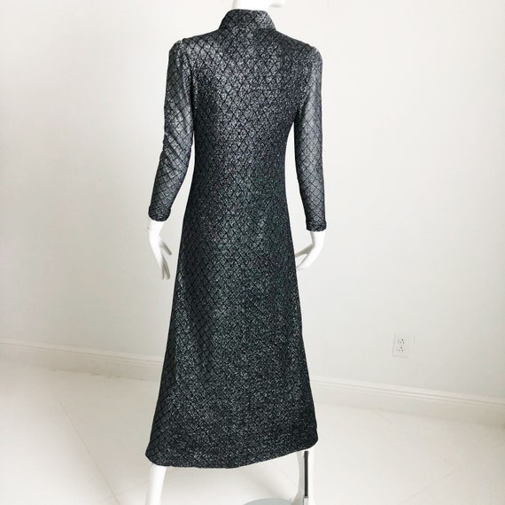 Donald Brooks Boutique Maxi Dress with Metallic D… - image 7