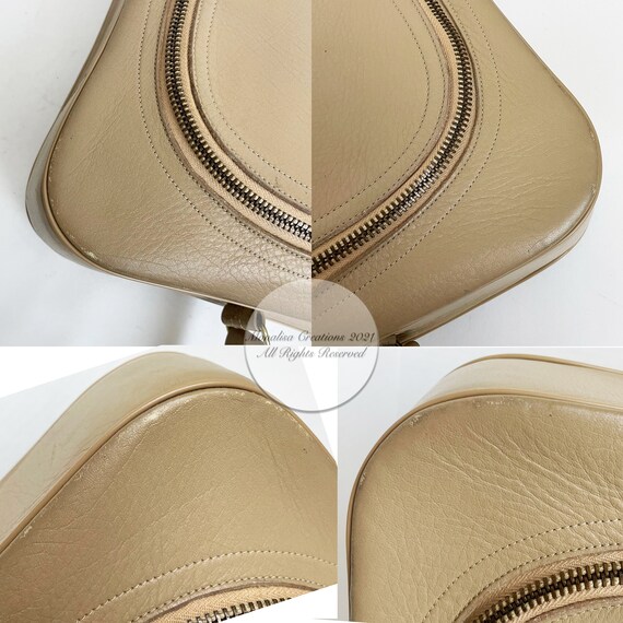 Bonnie Cashin for Coach Bag Attache Tan Leather C… - image 8