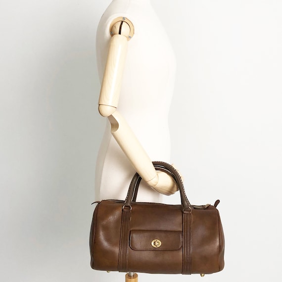 Bonnie Cashin for Coach Safari Bag Brown Leather … - image 2