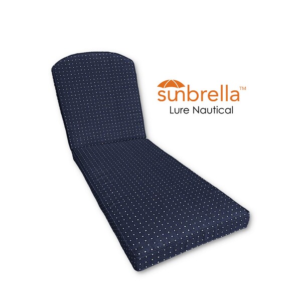 Outdoor Nautical Chaise Lounge Cushions Etsy