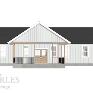 The Wisteria Way - 4 Bedroom 3 Bath Floor Plan; 30x60 Barndominium