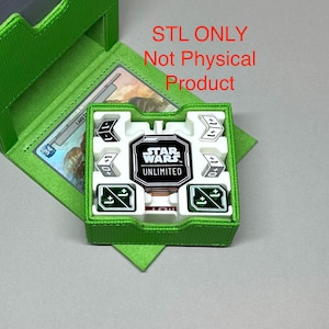 STL - Twin Suns Deck Pod Token Insert - Gamegenic Tokens