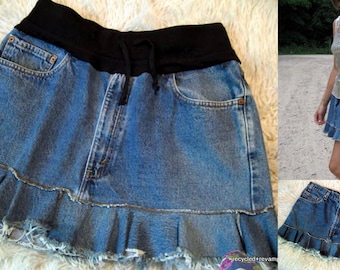 recycled skirt sewing tutorial pdf - changing waistband