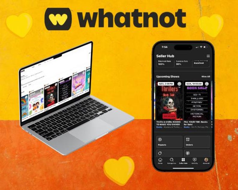 Custom Whatnot Show Thumbnail Design (digital Download) Etsy