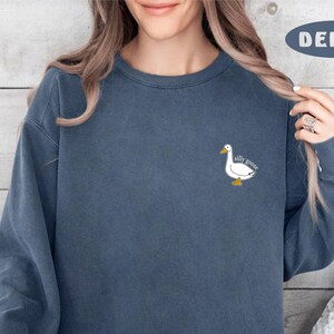 Silly Goose Sweatshirt, Goose Crewneck, Silly Goose Sweater, Funny Goose Sweatshirt, Funny Sweatshirt, Silly Goose On The Loose Sweatshirt