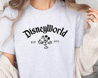 Disney World Florida Shirt, Disneyworld Est.1971 Shirt, Disney Trip Shirt, Matching Disney Vacation Shirt, Disney Family Vacation Shirt