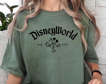 Disney World Florida Shirt, Disneyworld Est.1971 Shirt, Disney Trip Shirt, Matching Disney Vacation Shirt, Disney Family Vacation Shirt