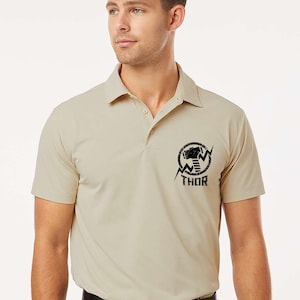 Thor Polo Shirt, Thor Odinson Polo Shirt, Avengers Polo Shirt, Superhero shirt, God of Thunder Shirt, Hammer Throw Polo