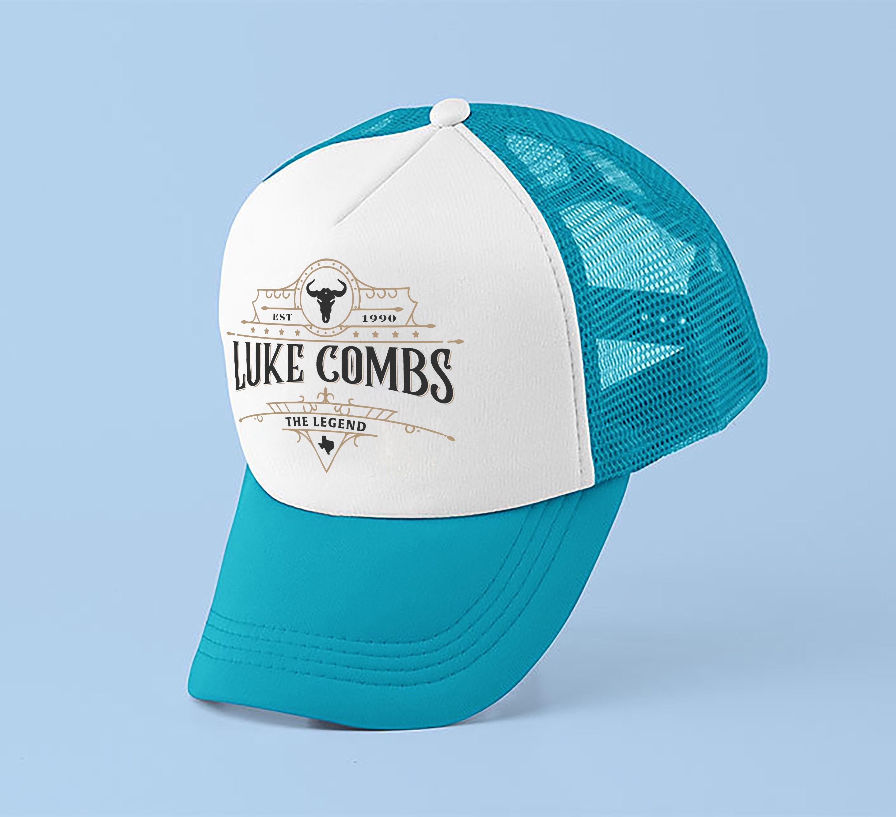 Luke Combs the Legends Est 1990 Foam Mesh-back Cap, Country Music