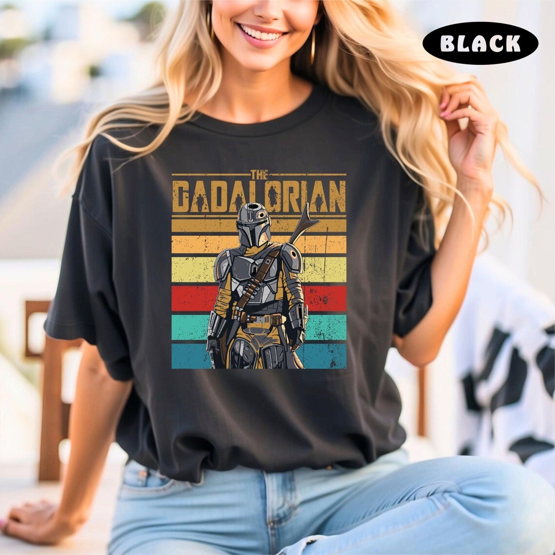 T-shirt Humoristique 'Dadalorian' Pour La Fête Des Pères - Homme - Coton Gildan - Taille Au Choix