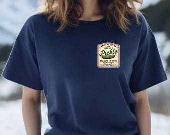 Pickle Shirt, Retro Canned Pickles Shirt, Pickle Jar Shirt, Pickle Lover Shirt, Trendy Womens Shirt, Pickle Graphic Tees, Viral Pickle Shirt