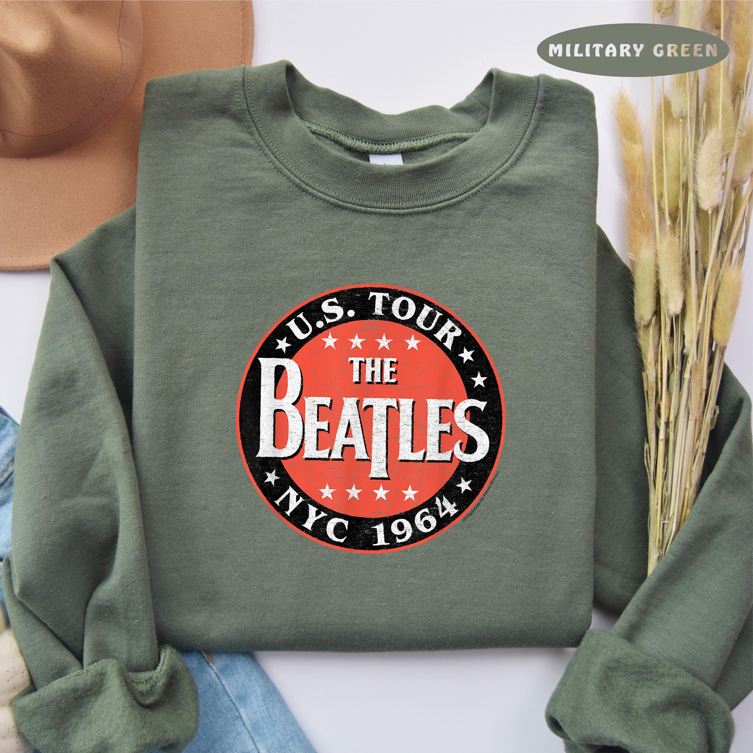 thumbnail image 2 of The Beatles Crew Sweatshirts - Classic Rock Band - You Choose Print Side - Gildan 2 of 5