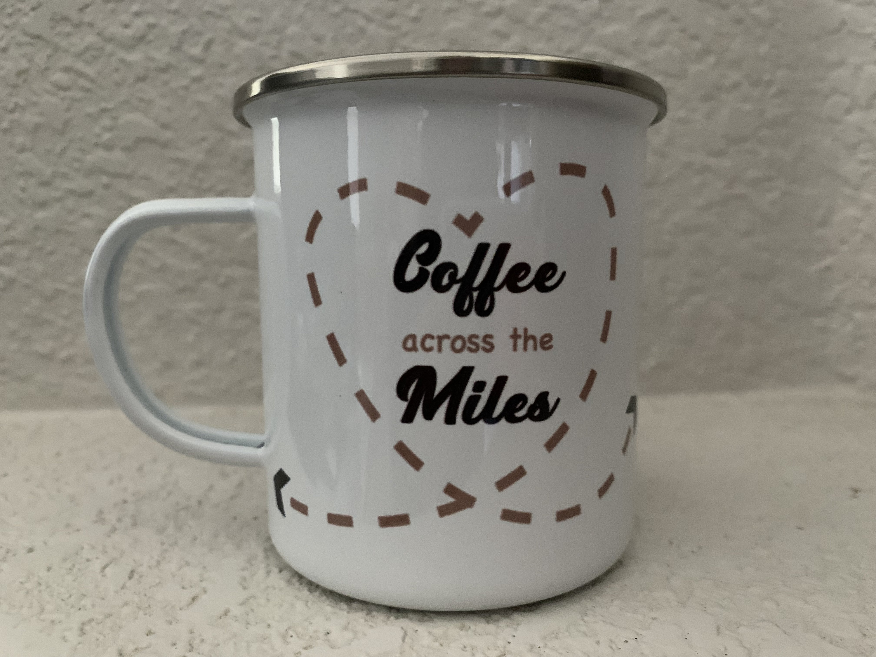 Gift, drinkware, friends, distance, coffee