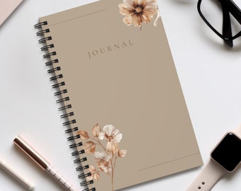 Journal en spirale/ Carnet/ Journal/ Planificateur