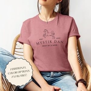 Mystik Dan Shirt KY Derby, Beat by a Nose Mystic Dan tshirt, 2024 Derby Shirt Mystic Dan Gift, KY Derby Mystik Dan Horse Shirt