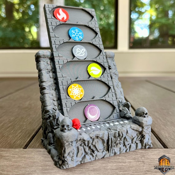 Gloomhaven Element & Round Tracker