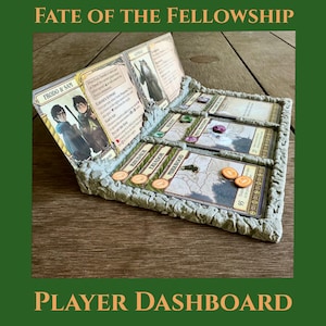 Fate of the Fellowship Player Dashboard: 3D Printed Board Game Upgrade
