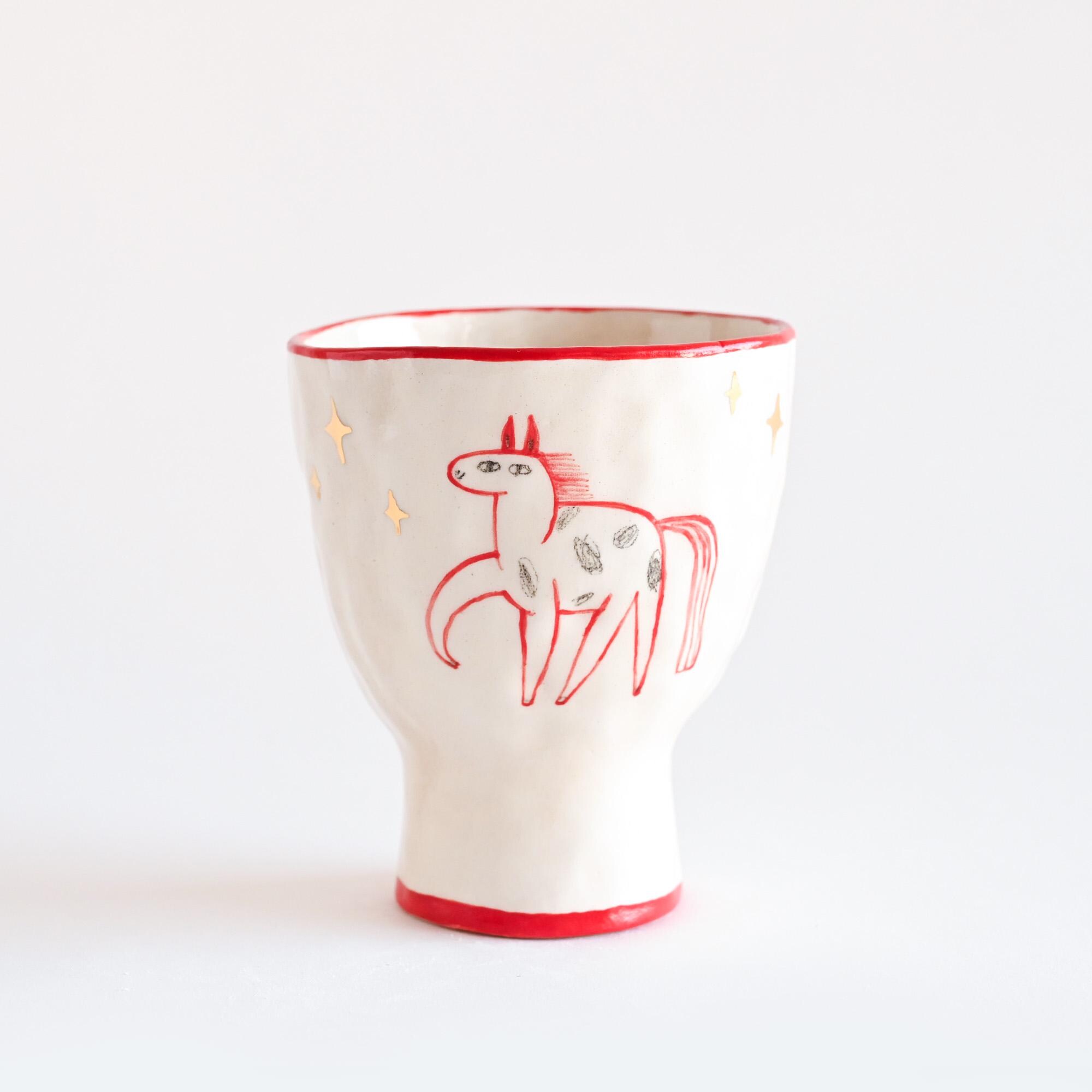 ユニークな馬のマグカップ - Etsy 日本