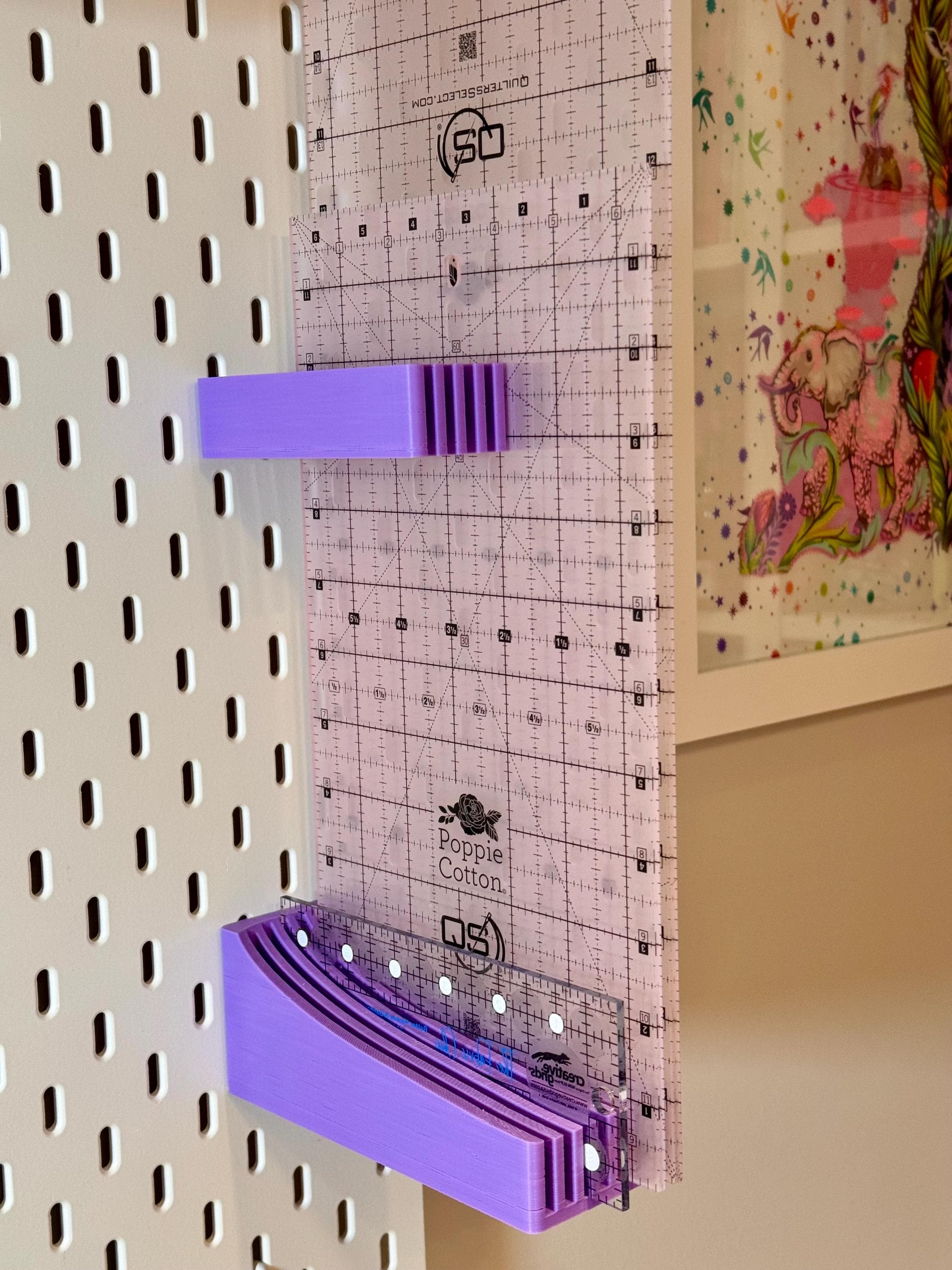 Standers For Ruler Vertical Ruler Holder for Skadis - Etsy