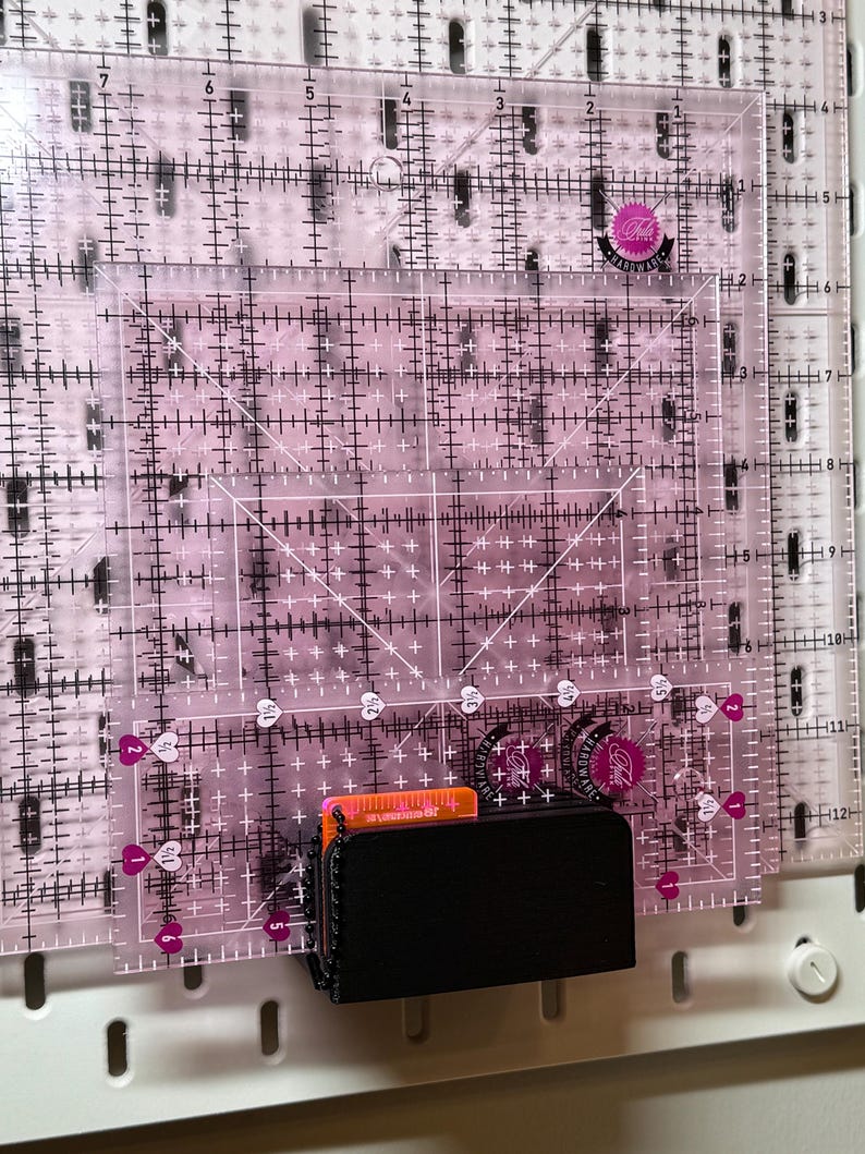 Sewing Ruler Holder for Skadis image 5