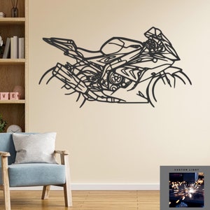 Metal S1000R Silhouette Metal Wall Art, Motorcycle wall decor, Custom Gift,Personalized Gifts, Home Decor, Gifts,