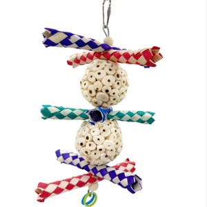 1982 Duo Small Sola Trap with sola balls finger traps and rings handcrafted by us for budgies parrotlets lovebirds and other small birds