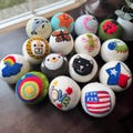 Wool Dryer Balls: 3 Pack Whimsical Designs