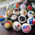 Wool Dryer Balls: 3 Pack Whimsical Designs