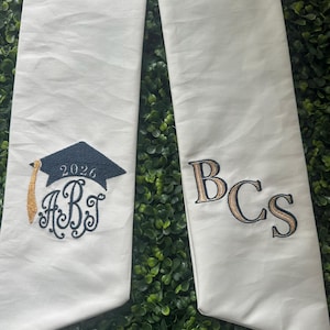 Graduation Wreath Sash