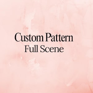 Custom Digital Download Fabric Collage Pattern From Photo - Full Scene