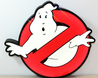 Large Ghostbusters Logo Lamp