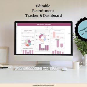 Narzędzie do śledzenia rekrutacji i panel dla działu HR | Szablon rekrutacji w Arkuszach Google