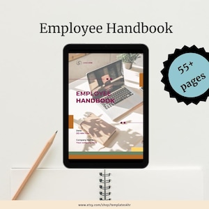 Sjabloon werknemershandboek voor HR-professionals en kleine bedrijven | Personeelshandboek | Personeelshandboek