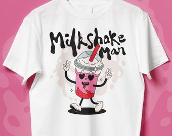 Milkshake Man Unisex Tshirt, Go-Jo Tshirt, Australia 2025, Eurovision Tshirt, Eurovision 2025, Eurovision Tee, Eurovision Australia 2025