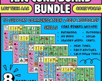 Autismus Sehhilfe Bundle - Autismus Printables - Instant Download