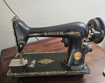 Machine à coudre Singer vintage 1866